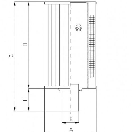Filtrec RVR85K20B Hidraulikaszűrő