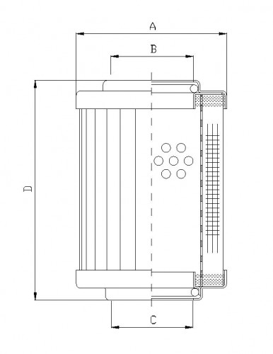 Filtrec R520C25 Hidraulikaszűrő